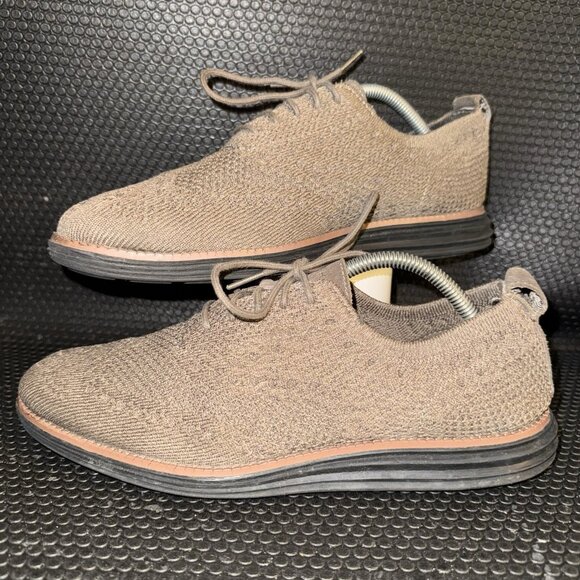 Cole Haan Original Grand Stitchlite Wingtip Oxford Truffle Dark Brown Mens 9 - Picture 1 of 8